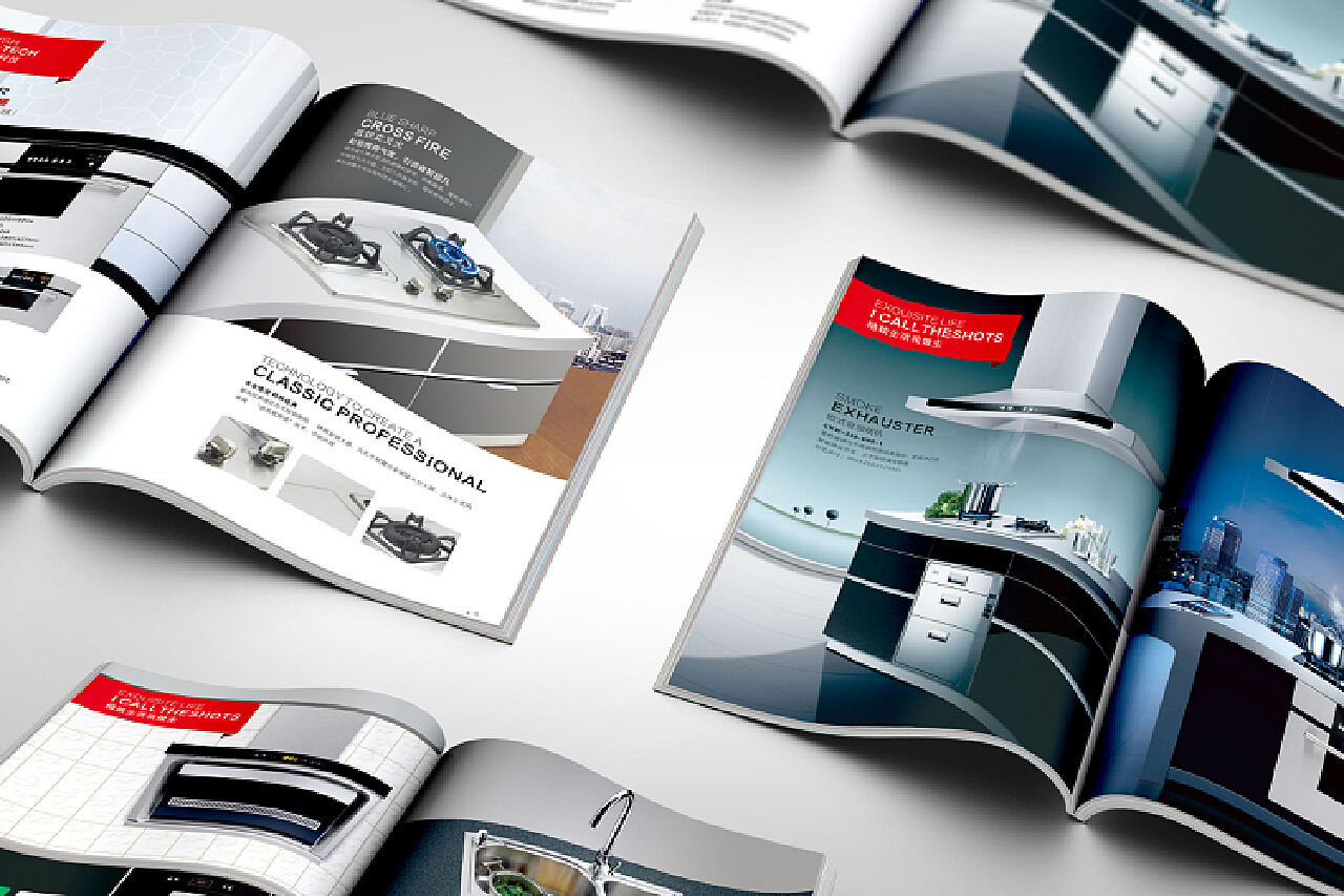 廚電產品畫冊設計 品牌視覺的烹飪藝術